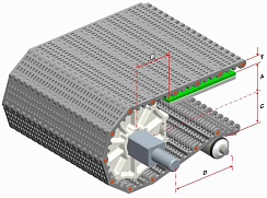 Модульная лента HS-100B