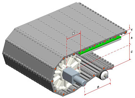 Модульная лента HS-100A