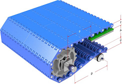 Модульная лента HS-100A-HD