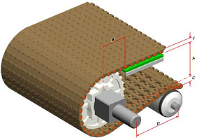 Модульная лента HS-1500A