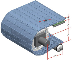 Модульная лента HS-502A-HD-D (Аналог UNI QMB Y)